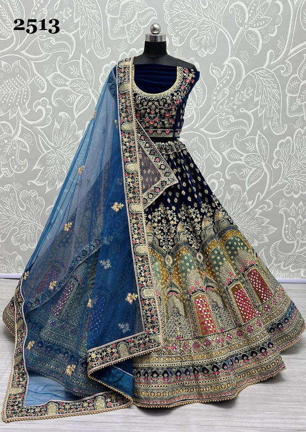 Anjani Art Bridal Lehenga 2513 Design