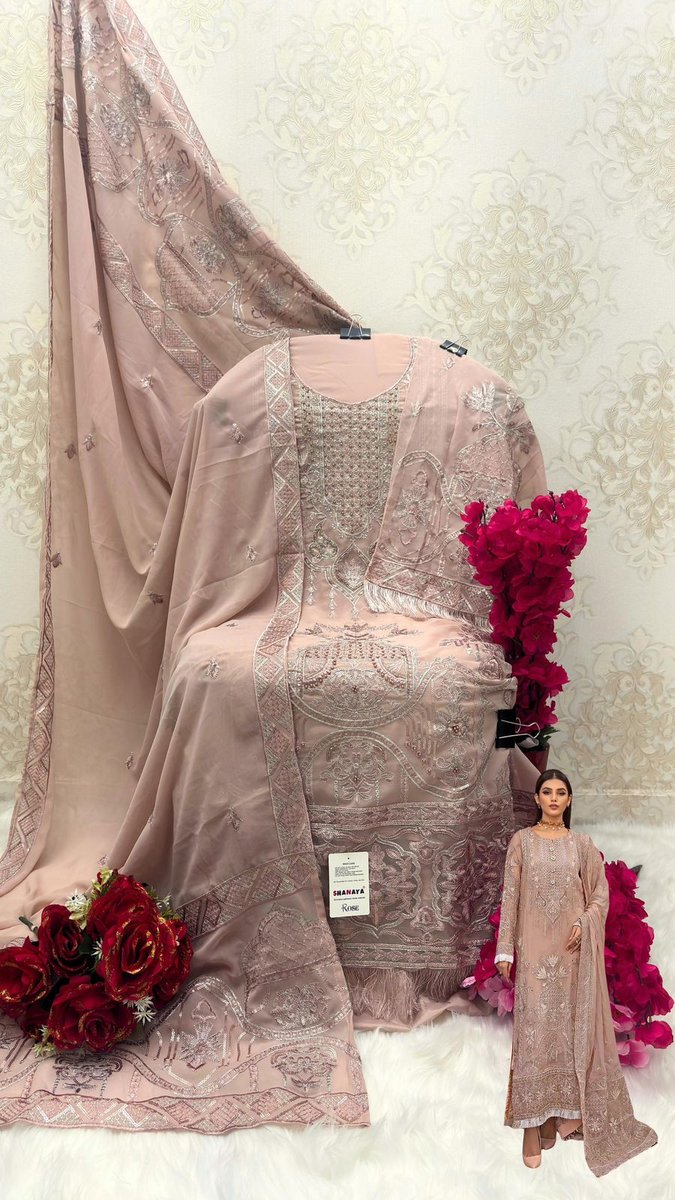 SHANAYA FASHION ROSE HAND CRAFT S-163 2