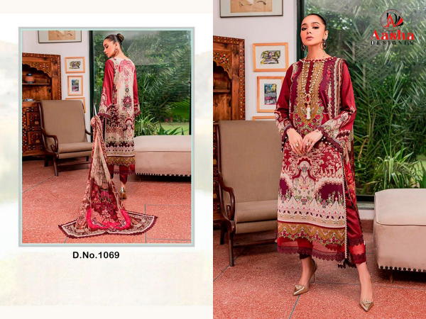 AASHA DESIGNER NEEDLE WONDER VOL-8 1069 TO 1070