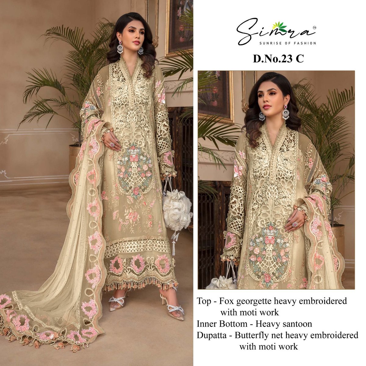 Simra Fashion Designer Suits 23 Colors 4