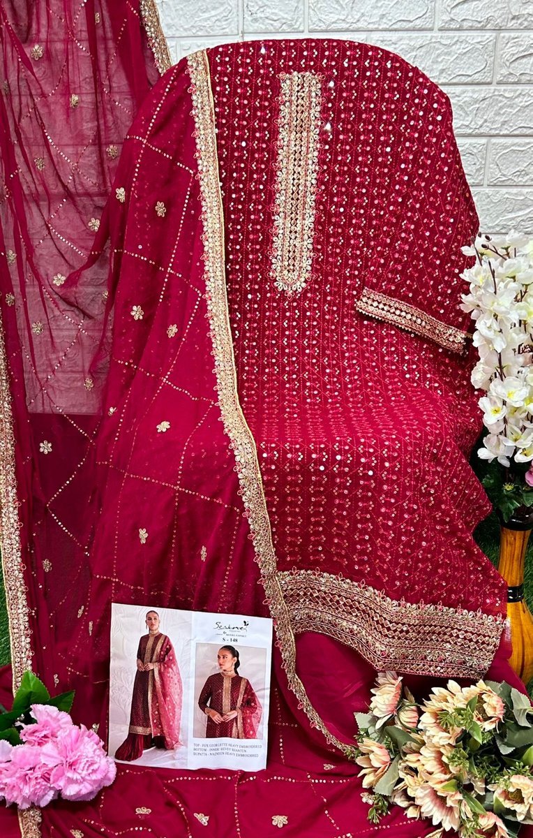 Serine Pakistani Suit S-148 Design 2
