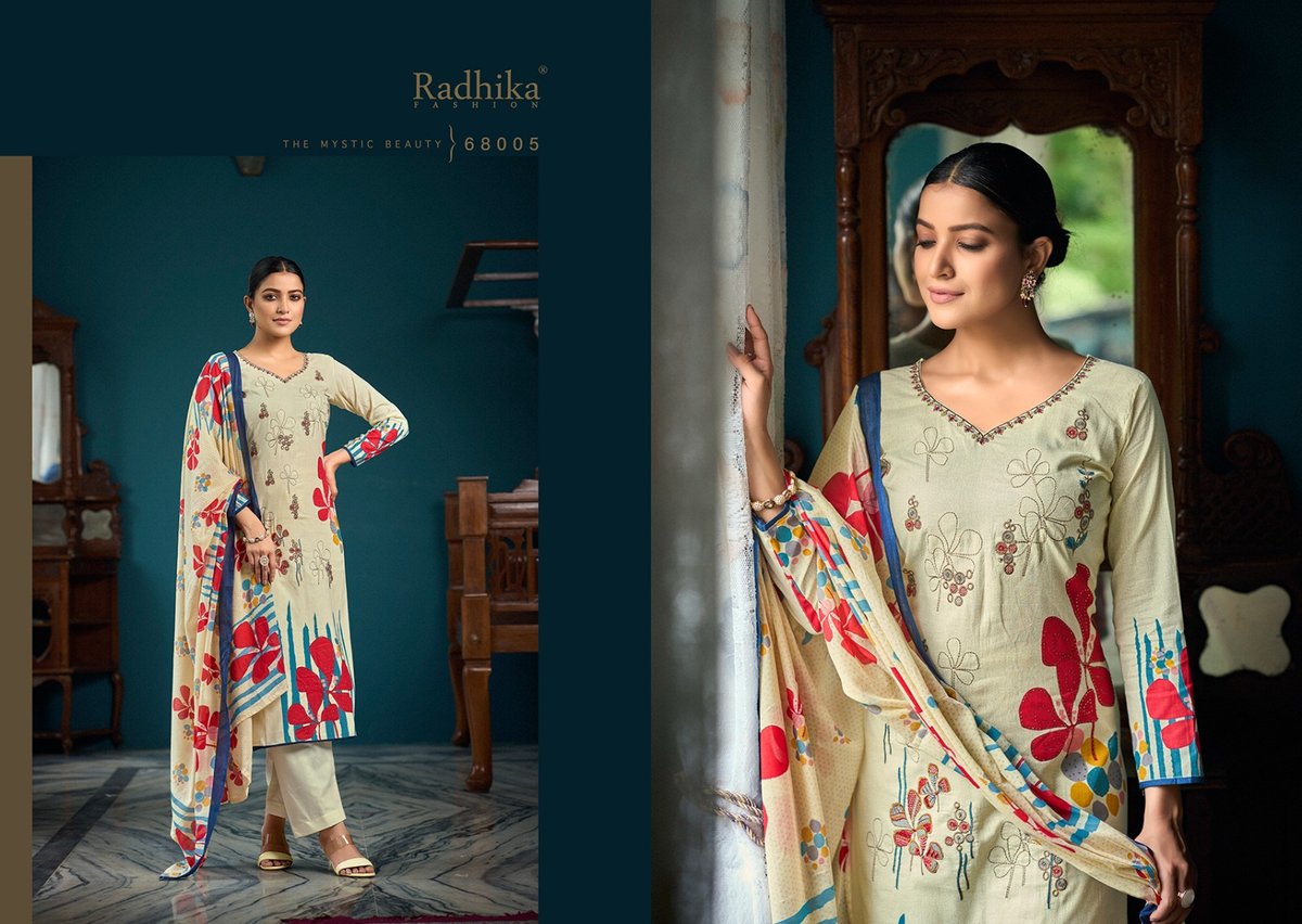 RADHIKA FASHION AZARA MEERA 68001 TO 68008 5