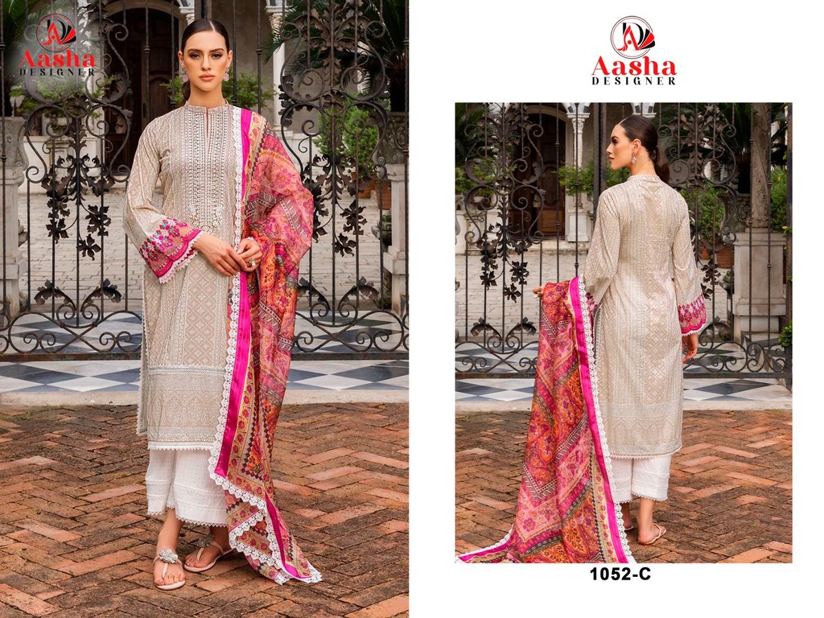 AASHA DESIGNER 1052-A TO 1052-C 3