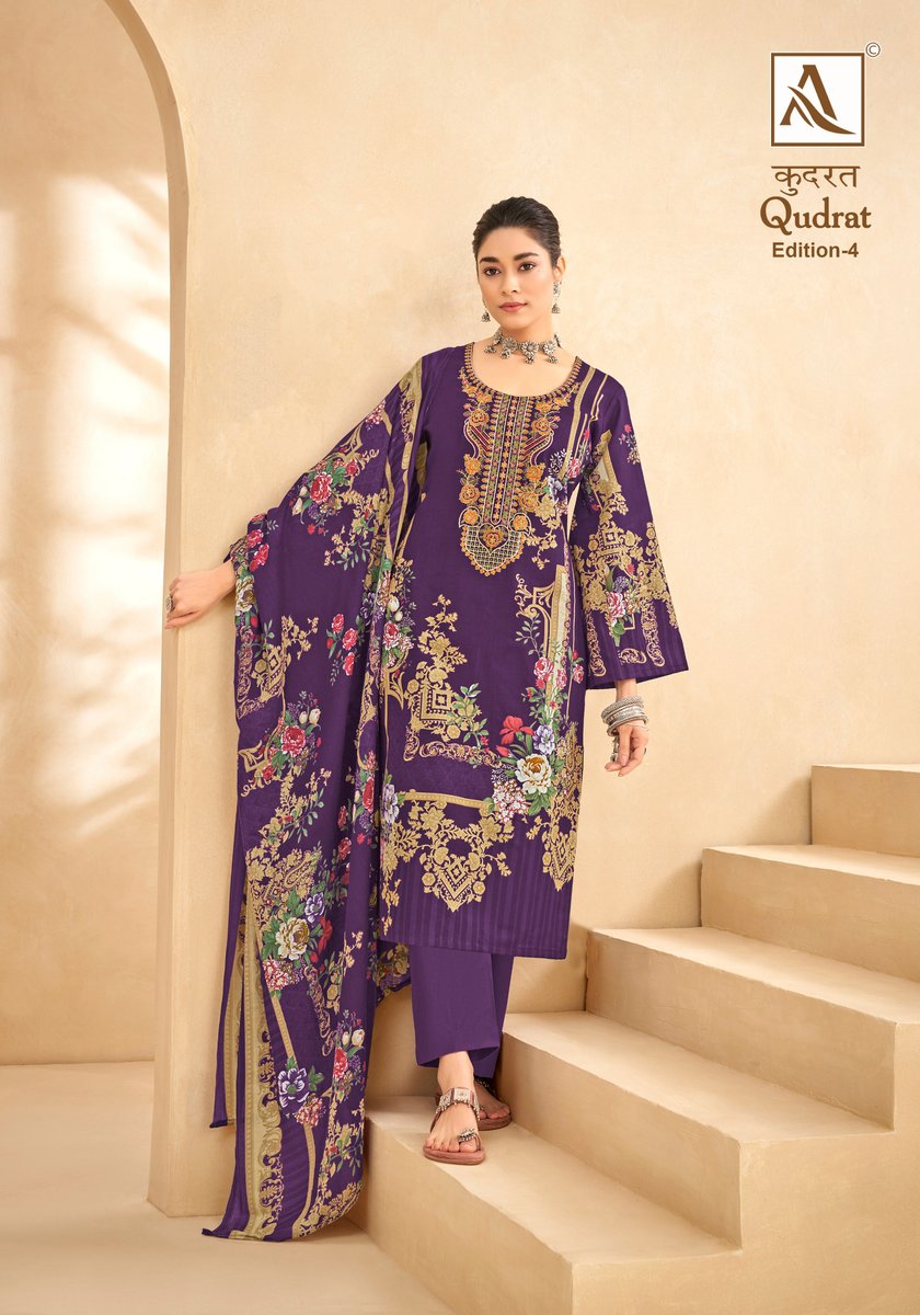 ALOK SUIT QUDRAT - 4 H-1544-001 TO H-1544-008 1