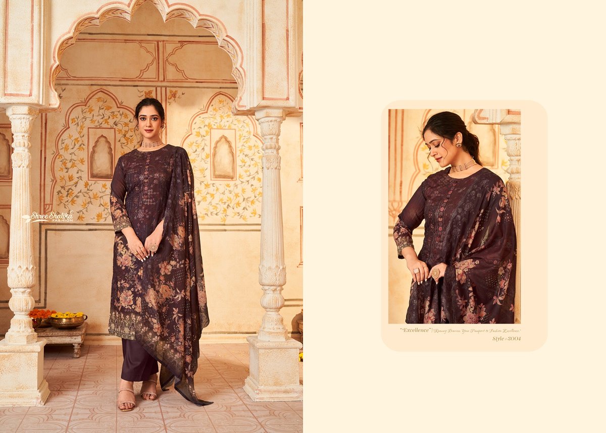 SHREE SHALIKA FASHION MAHJABEEN VOL-03 3001 TO 3008 4