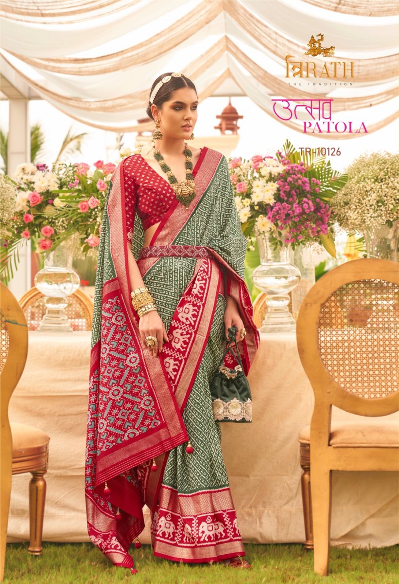 Trirath Utsav Patola 10124-10132 Series 3