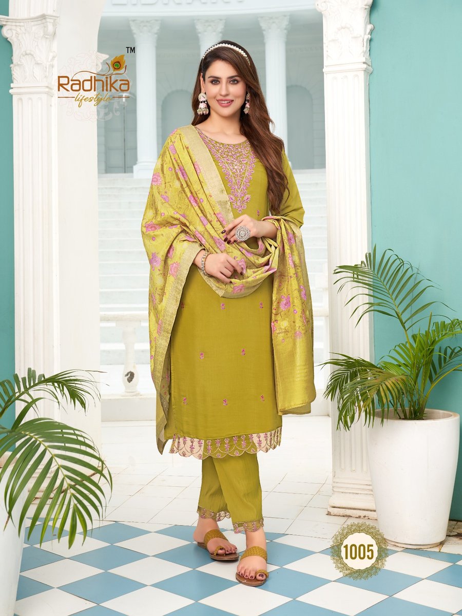 Radhika Lifestyle Kasturi Vol-1 1001-1006 Series 5