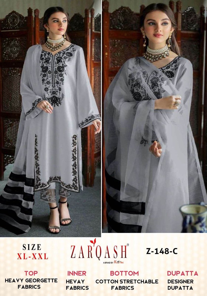 ZARQASH READYMADE COLLECTION Z-148-A TO Z-148-E 3
