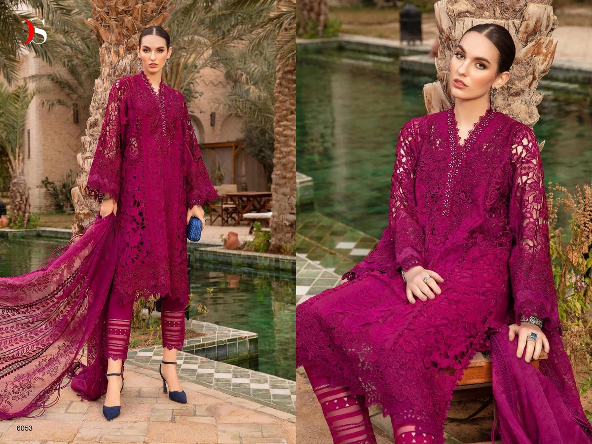 DEEPSY SUITS MARIA.B VOYAGE LAWN - 24 6051 TO 6056 3