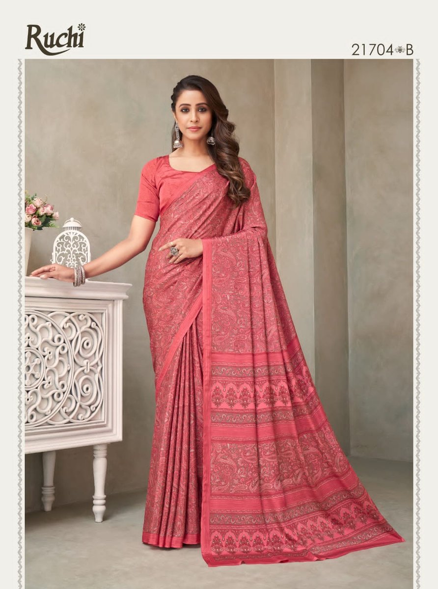 Ruchi Saree Vivanta Silk 18th Edition 21701-21706 Series 8