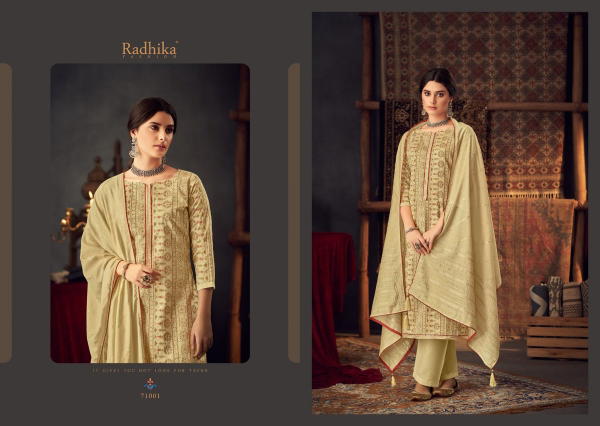 RADHIKA FASHION AZARA MASHAKALI 71001 TO 71008