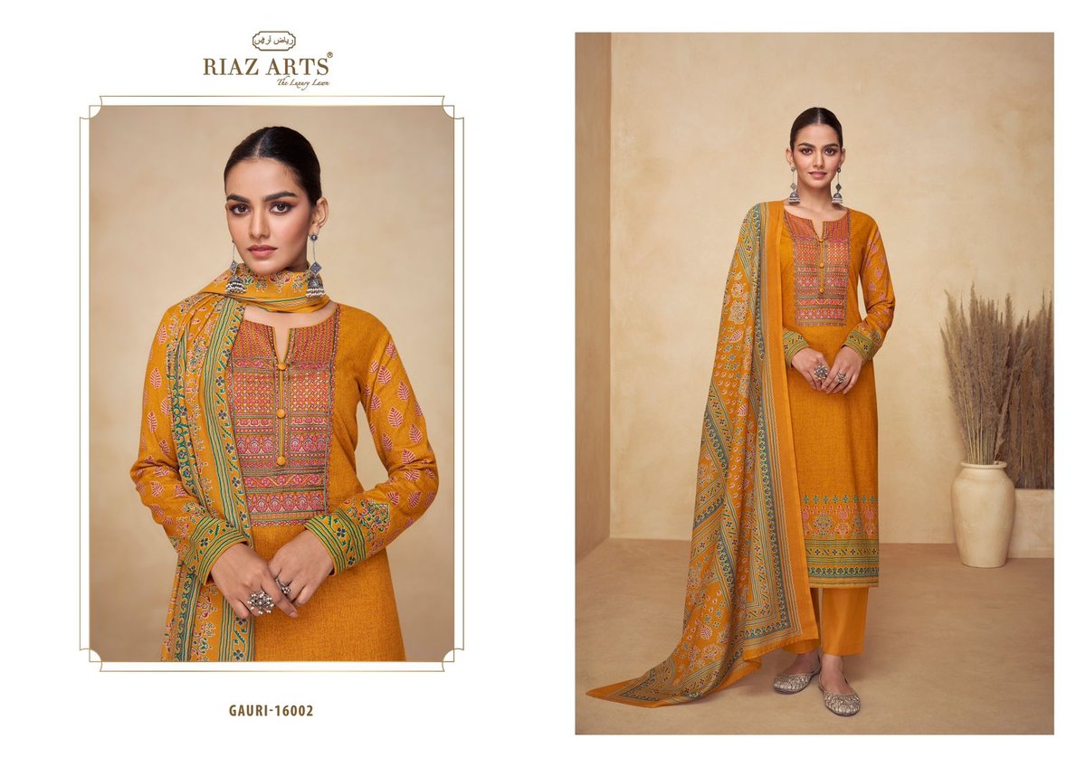 RIAZ ARTS GAURI 16001 TO 16008 2