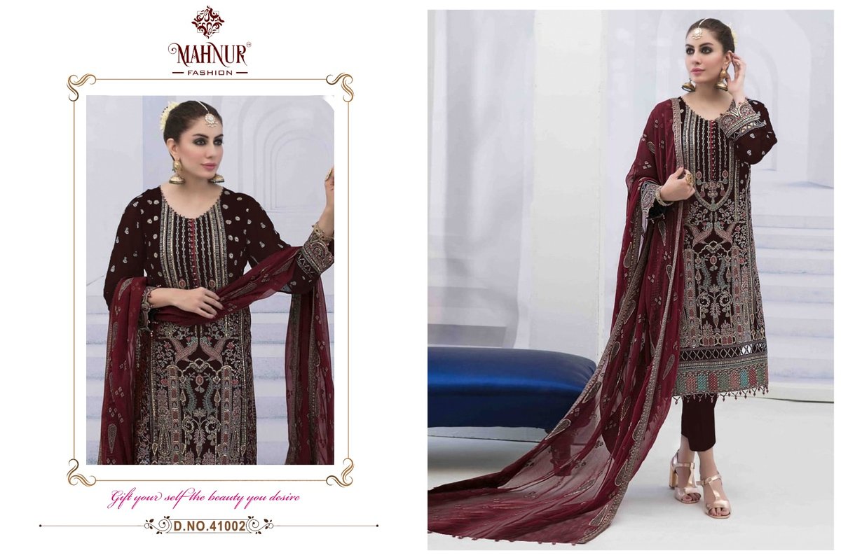 MAHNUR FASHION MAHNUR VOL-41 41001 TO 41004 2