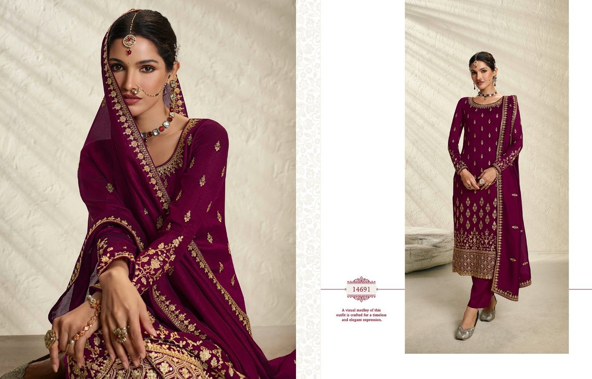 Meera Trendz Zisa Nargis Vol-2 14691-14696 Series 1