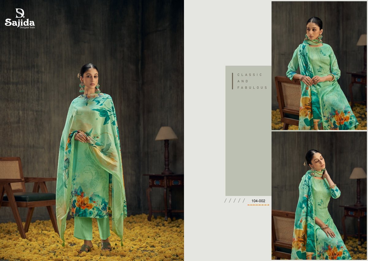 SAJIDA SAMAYRA 104-001 TO 104-006 2