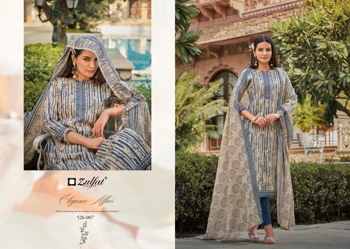 ZULFAT DESIGNER BANI 526-001 TO 526-008 7