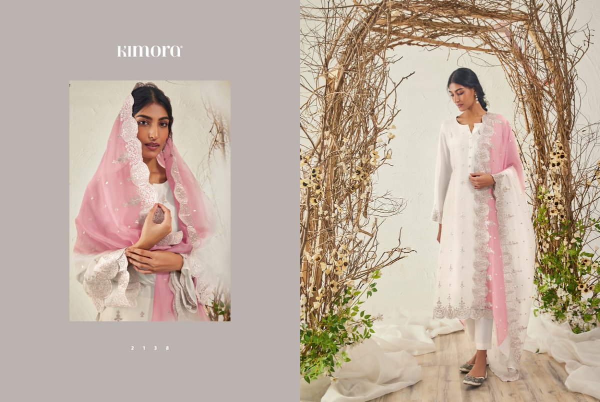 Kimora Fashion Heer Zari 2131-2138 Series 8
