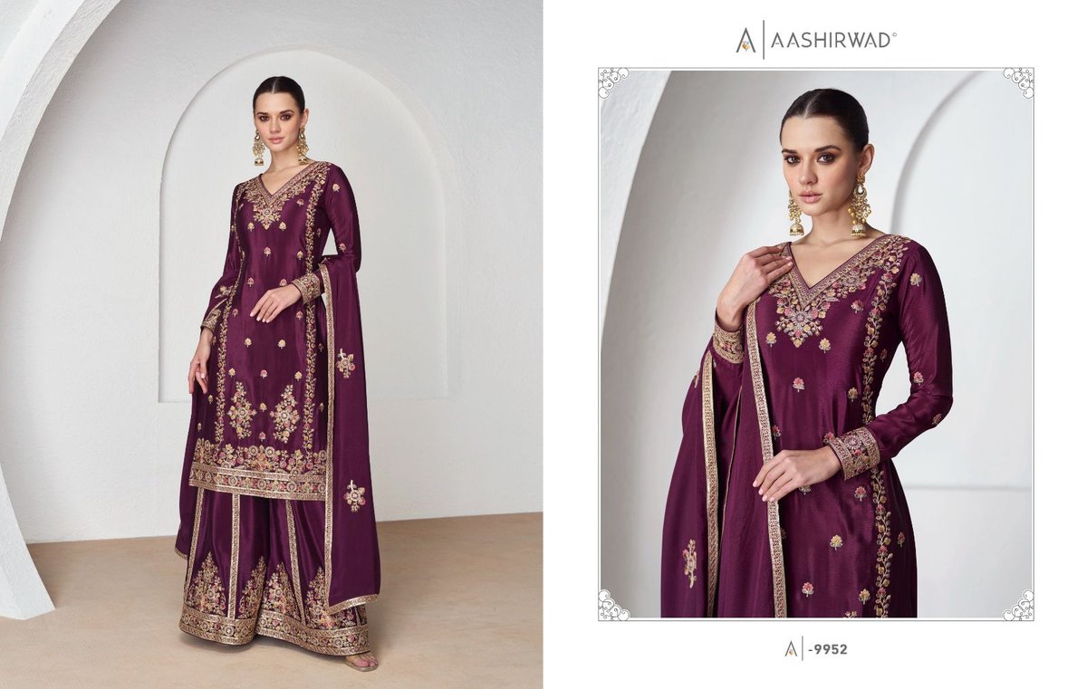 AASHIRWAD CREATION NAZRANA 9951 TO 9954 2