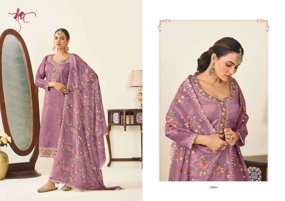 RADHA TRENDZ MASTANI COLORS 3061-3064 SERIES 6