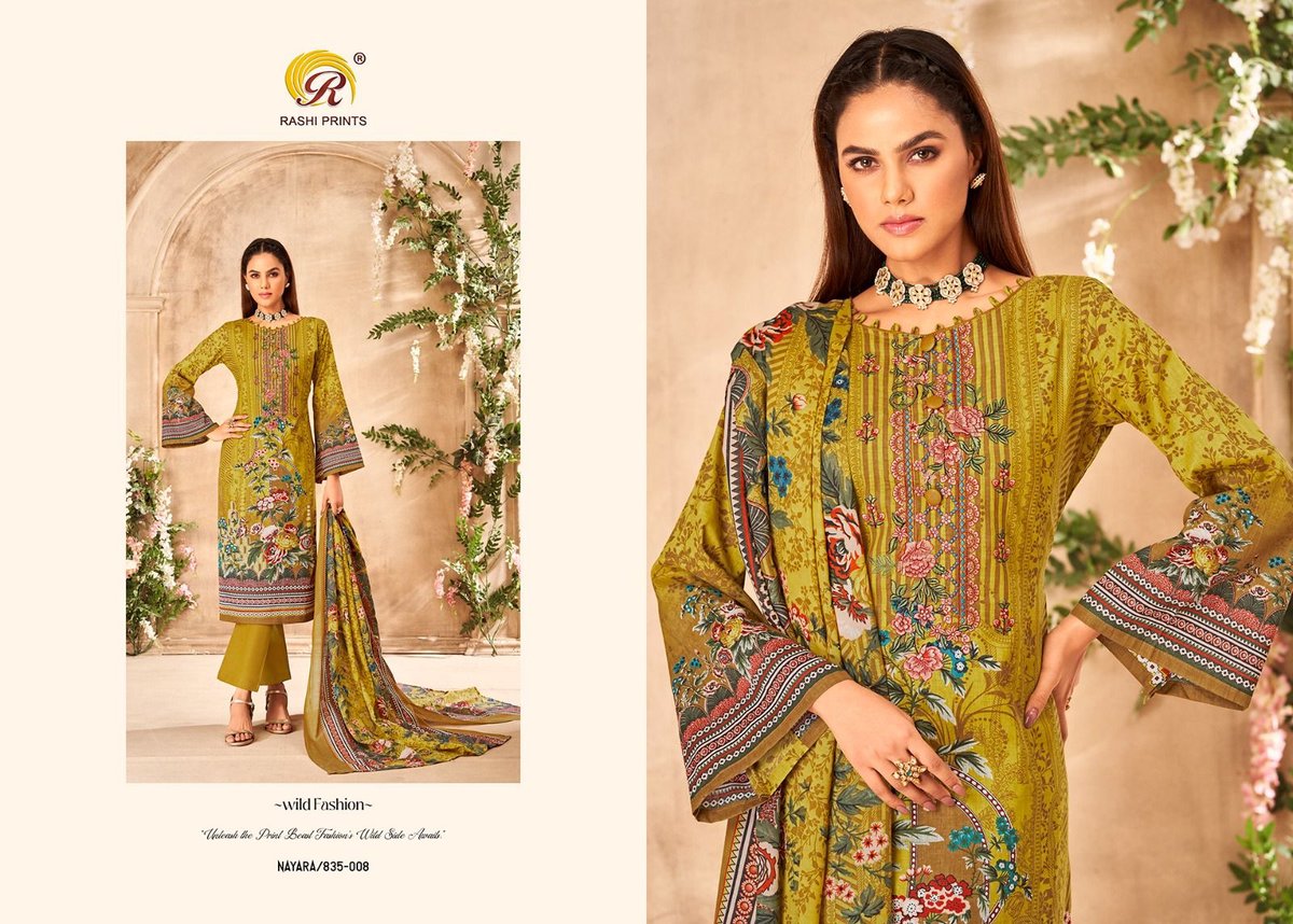 RASHI PRINTS NAYARA VOL-35 835-001 TO 835-008 8