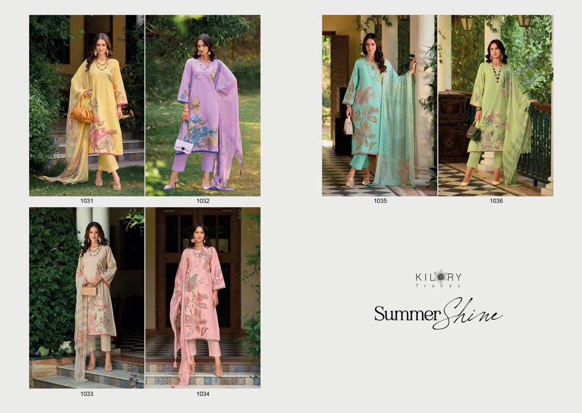 KILORY TRENDZ SUMMER SHINE 1031 TO 1036 7