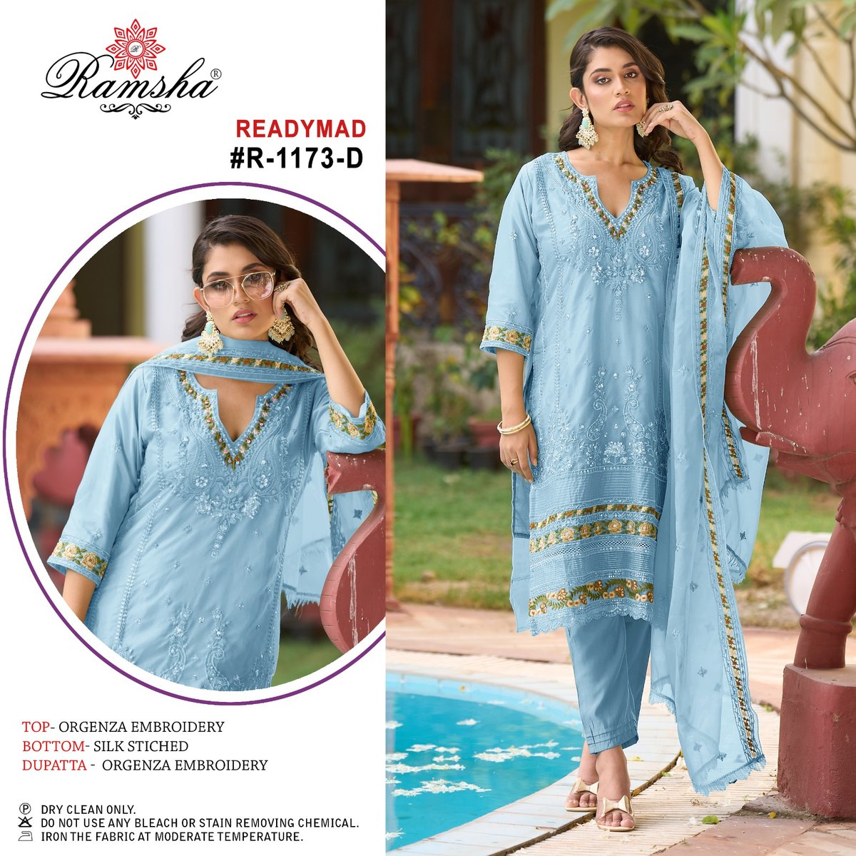 RAMSHA READYMADE R-1173-A TO R-1173-D 4