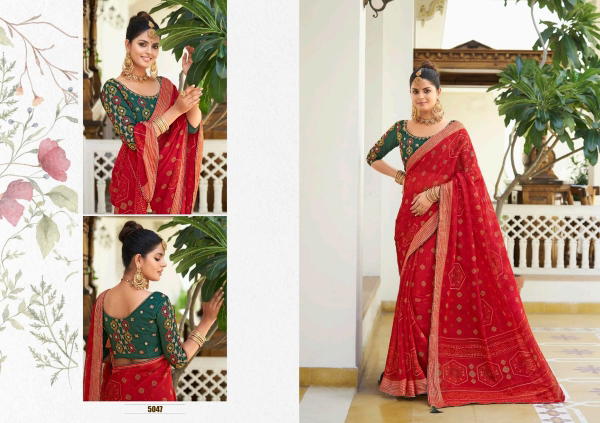 5D DESIGNER VISHALA 5047 TO 5052