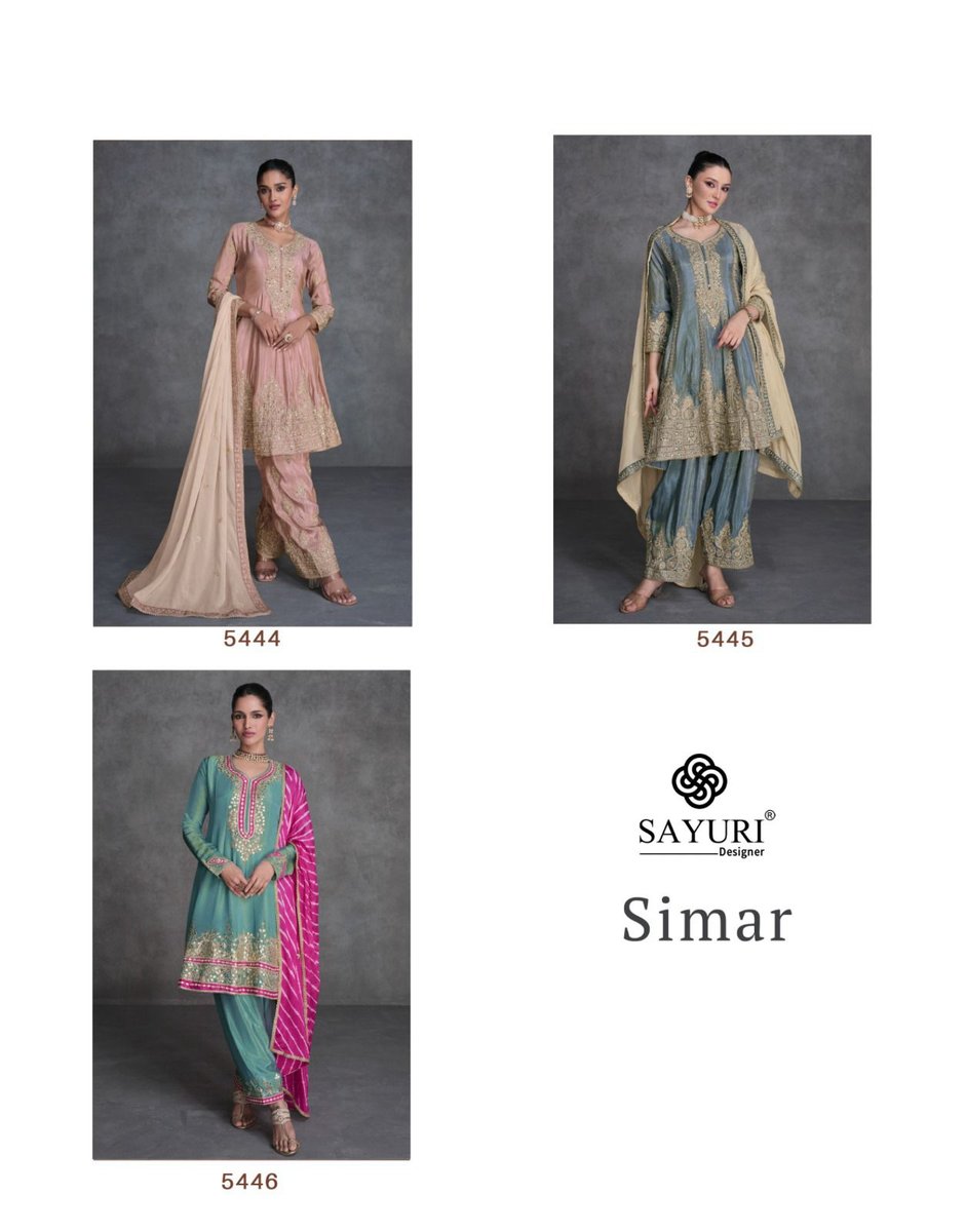 SAYURI DESIGNER SIMAR 5444 TO 5446 4