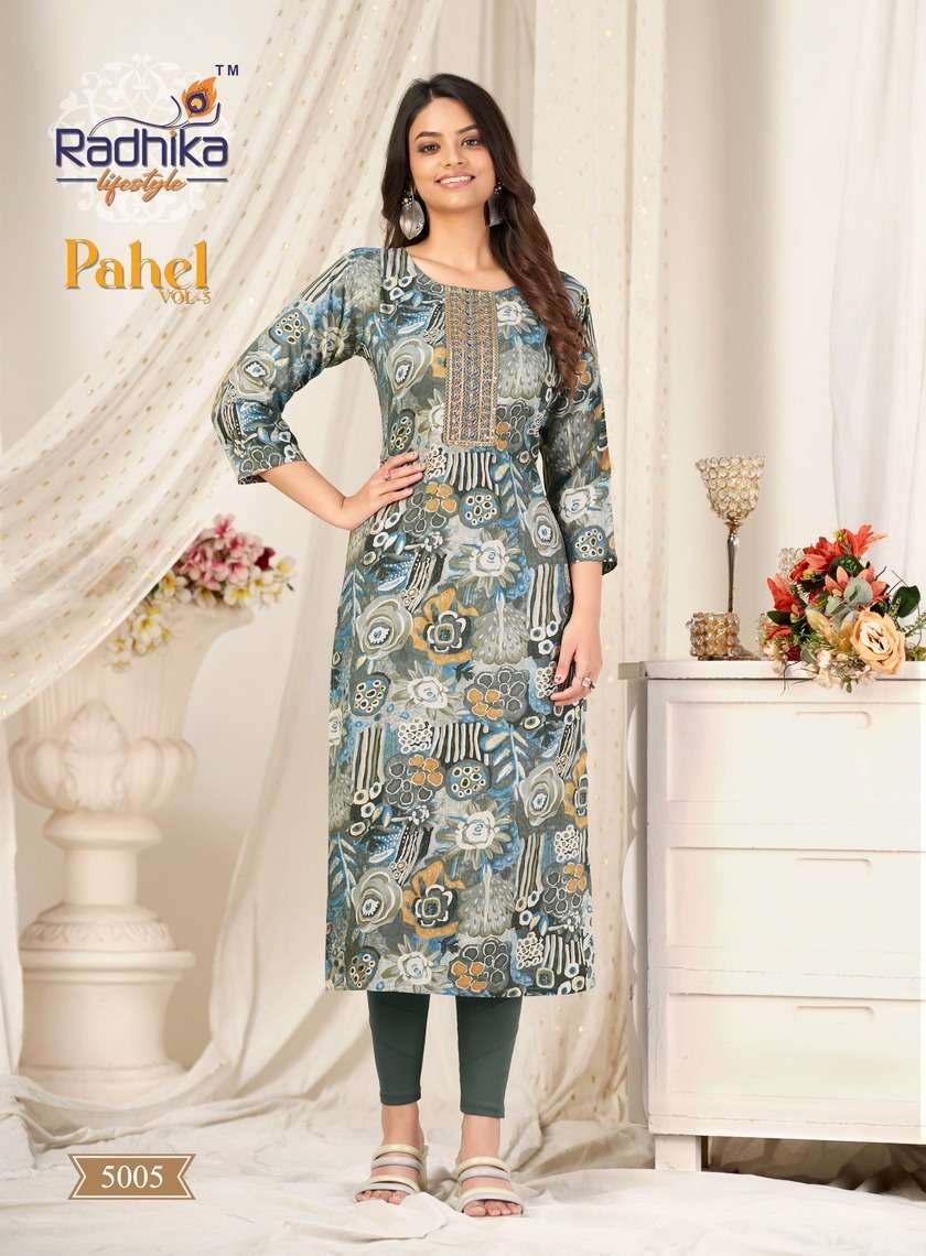 Radhika Lifestyle Pahel Vol-5 5001-5009 Series 5