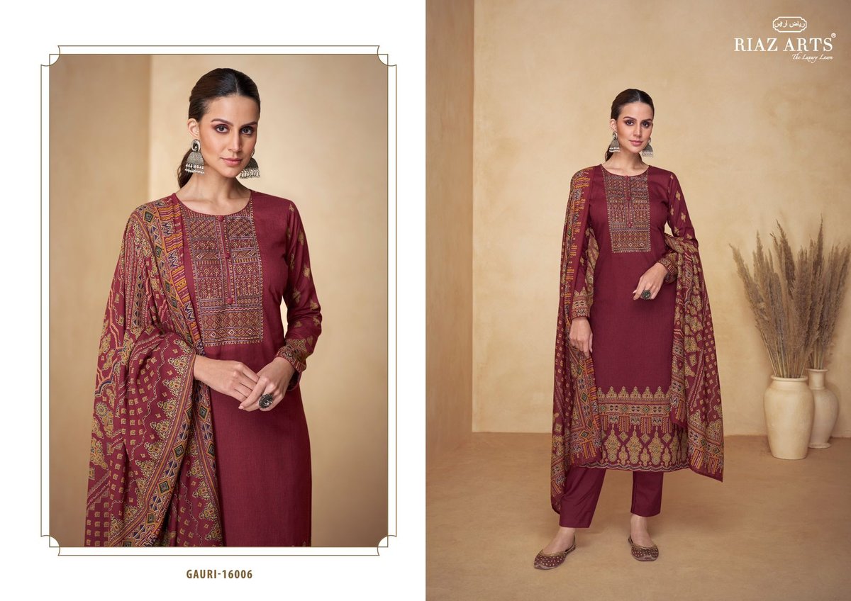 RIAZ ARTS GAURI 16001 TO 16008 6