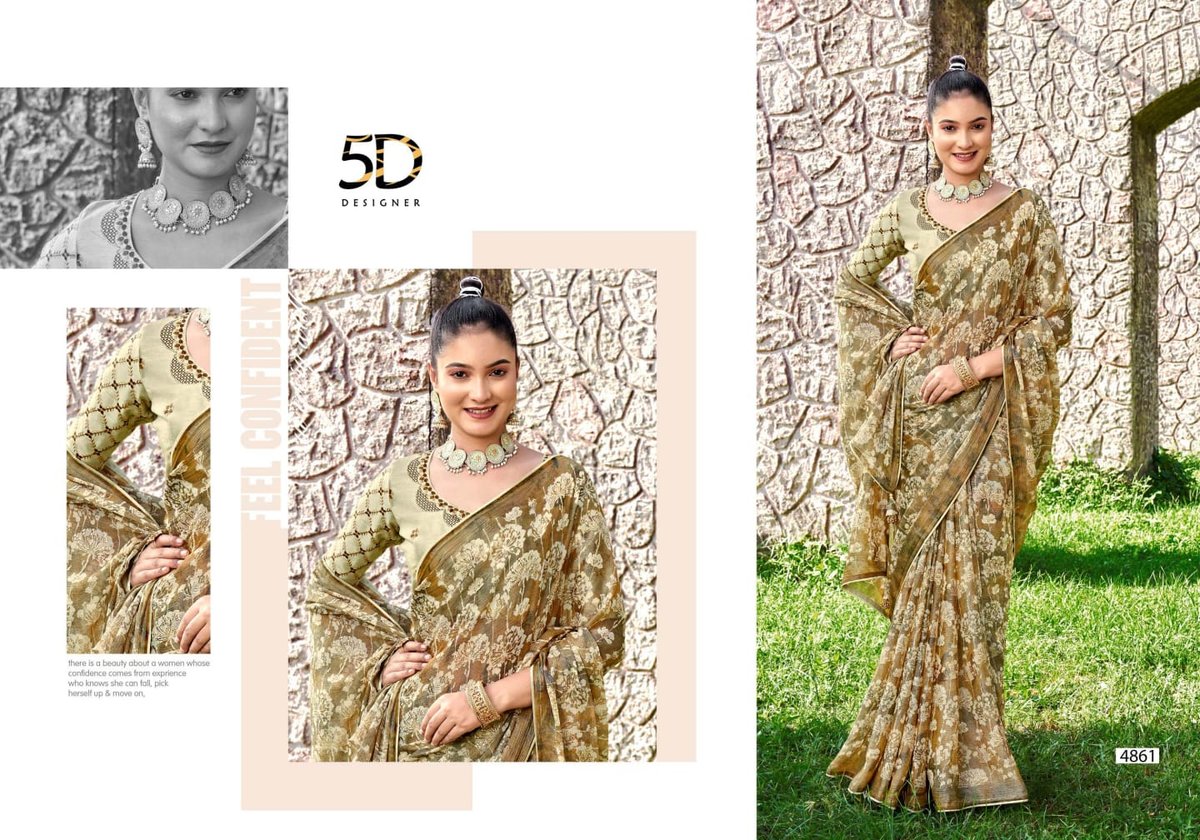 5D DESIGNER PANKHUDI 4861 TO 4868 1