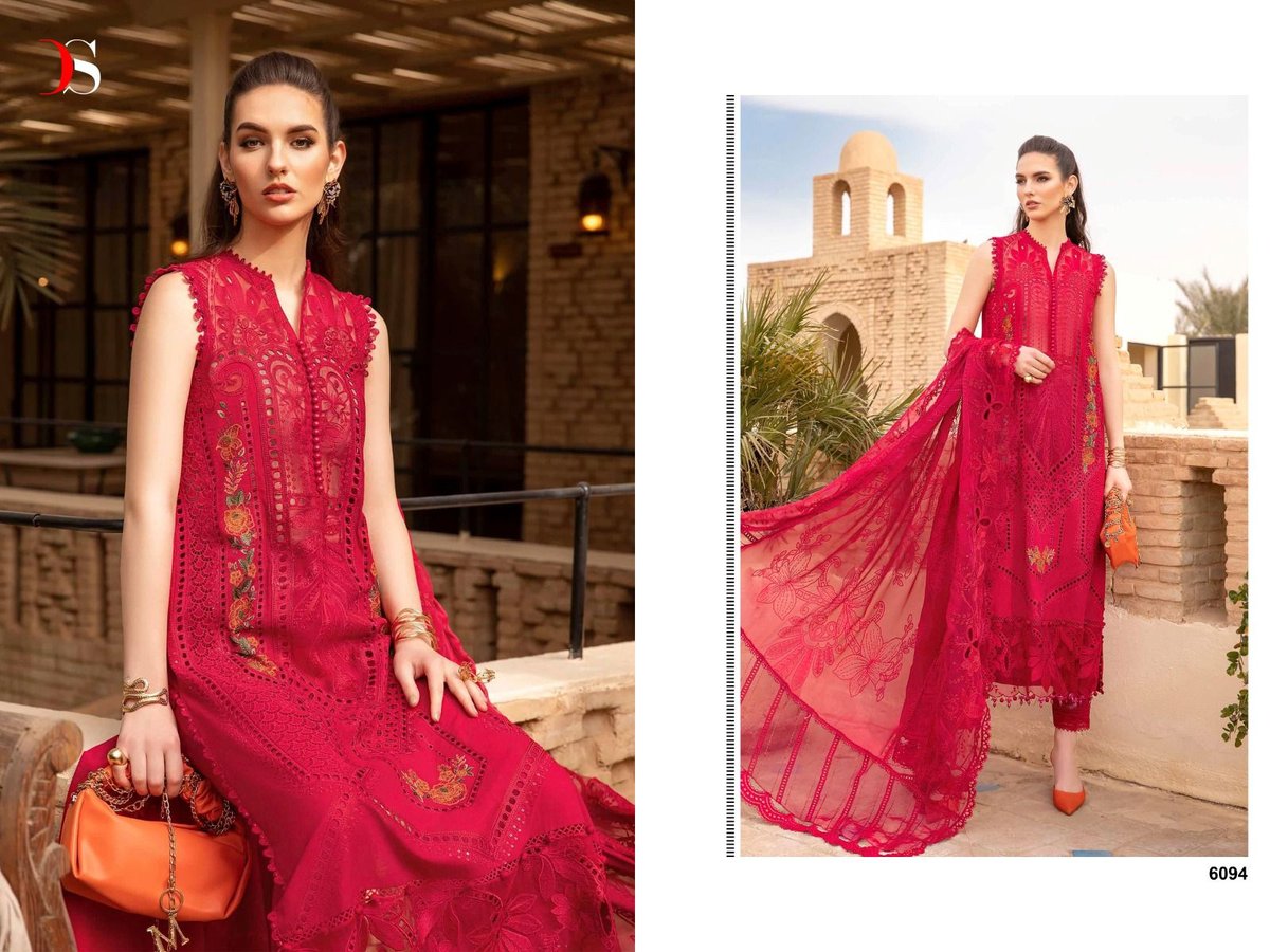 DEEPSY SUITS MARIA.B VOYAGE LAWN - 24-2 6091 TO 6097 4