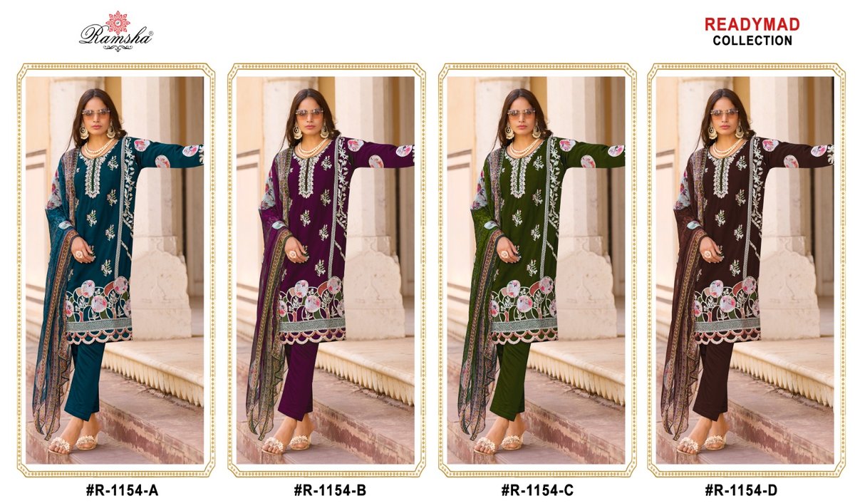 RAMSHA READYMADE R-1154-A TO R-1154-D 5