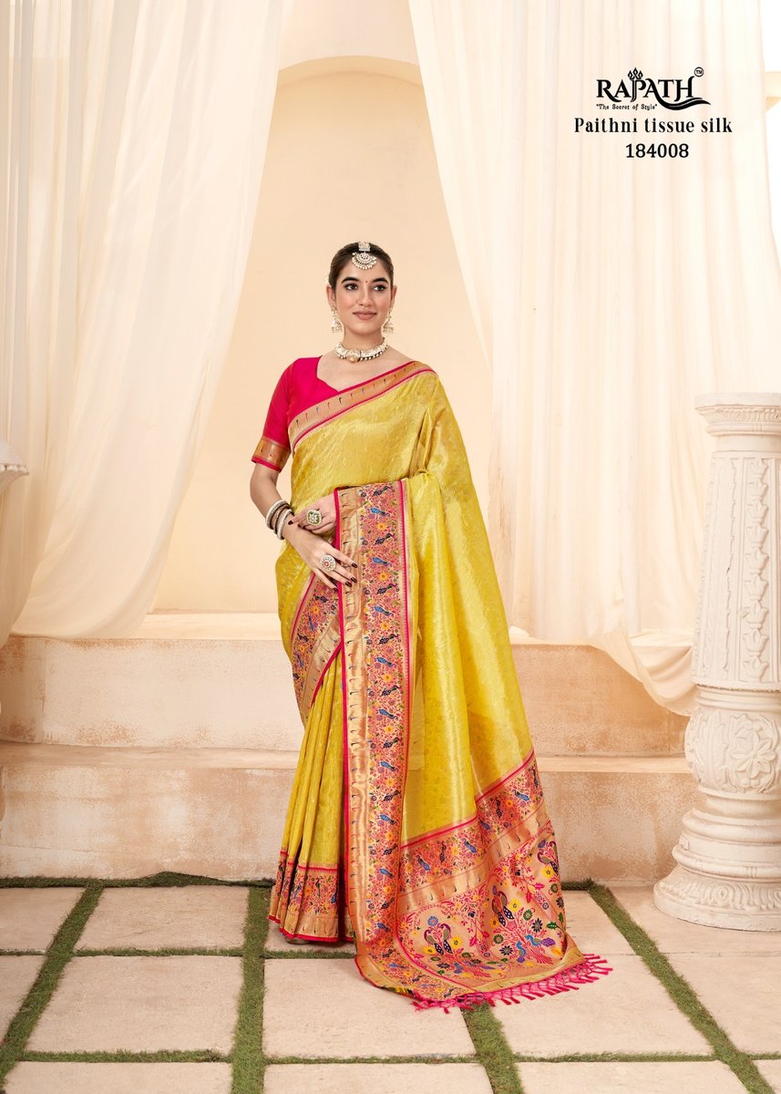 RAJPATH FABRICS LAVNYA SILK 184001 TO 184008 8