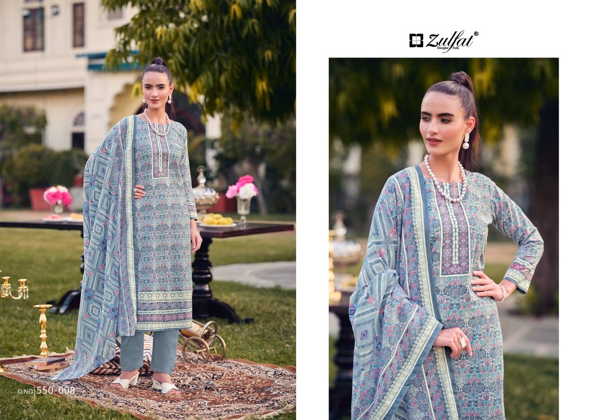 ZULFAT DESIGNER HAKOBA 550-001 TO 550-008 8