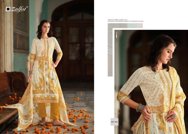 ZULFAT DESIGNER ZOHRA 547-001 TO 547-008