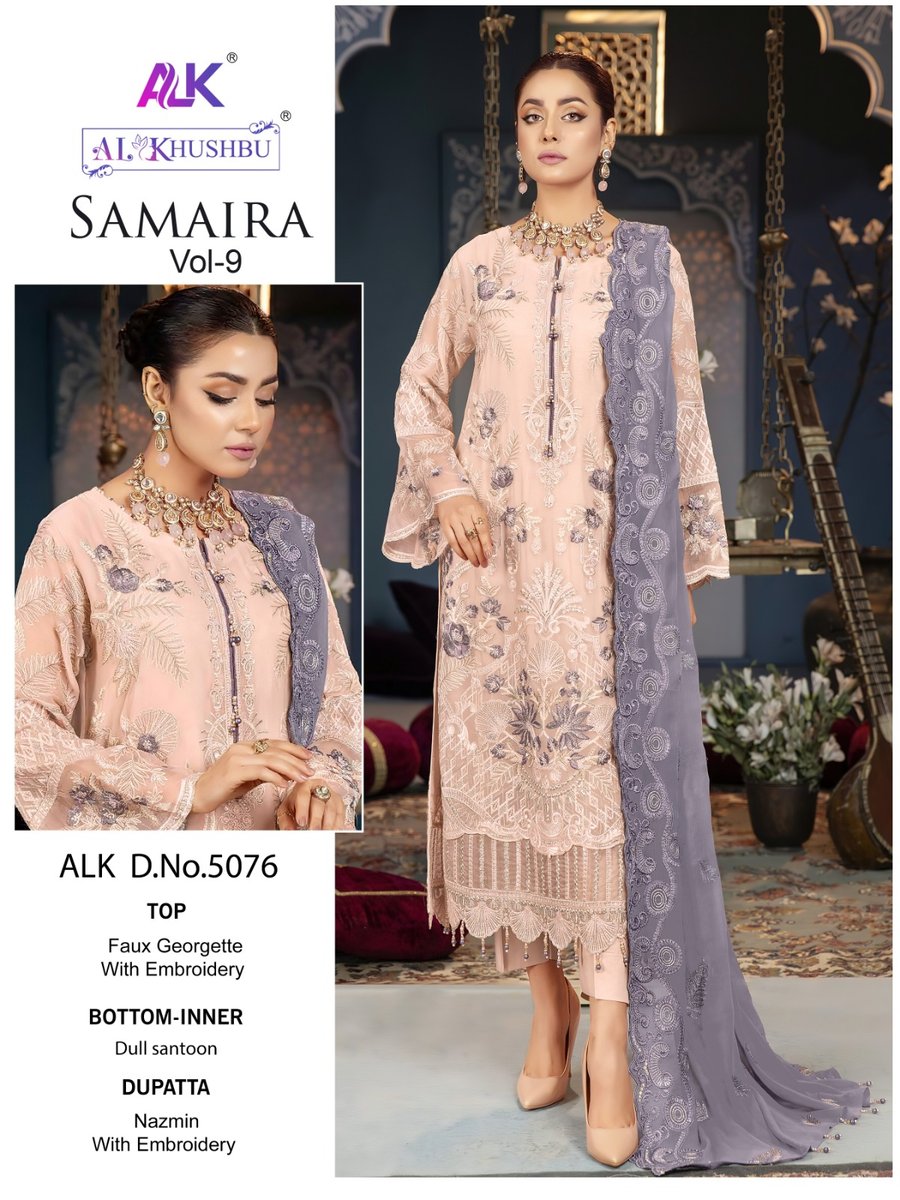AL KHUSHBU SAMAIRA VOL-9 5075 TO 5077 2