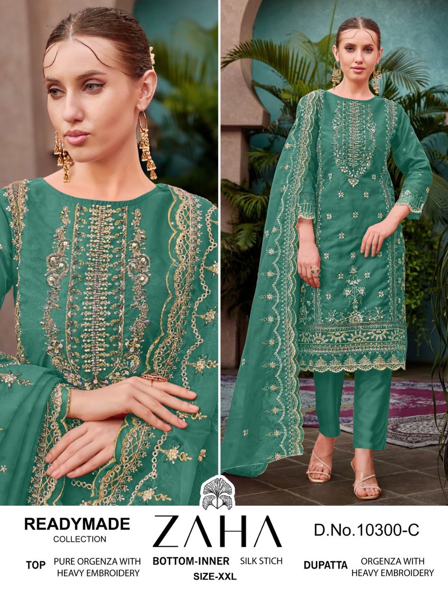 ZAHA READY MADE COLLECTION 10300-A TO 10300-D 3