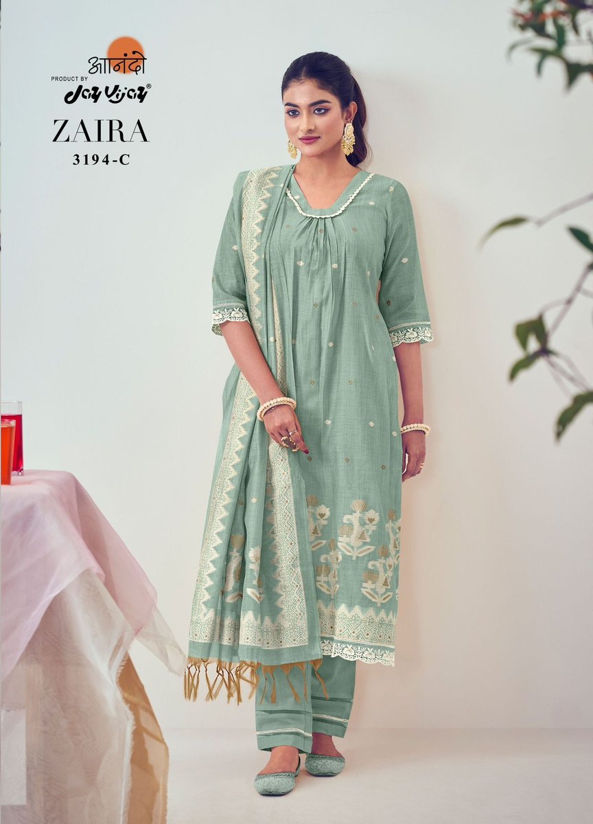 JAY VIJAY ZAIRA 3194-A TO 3194-D 3