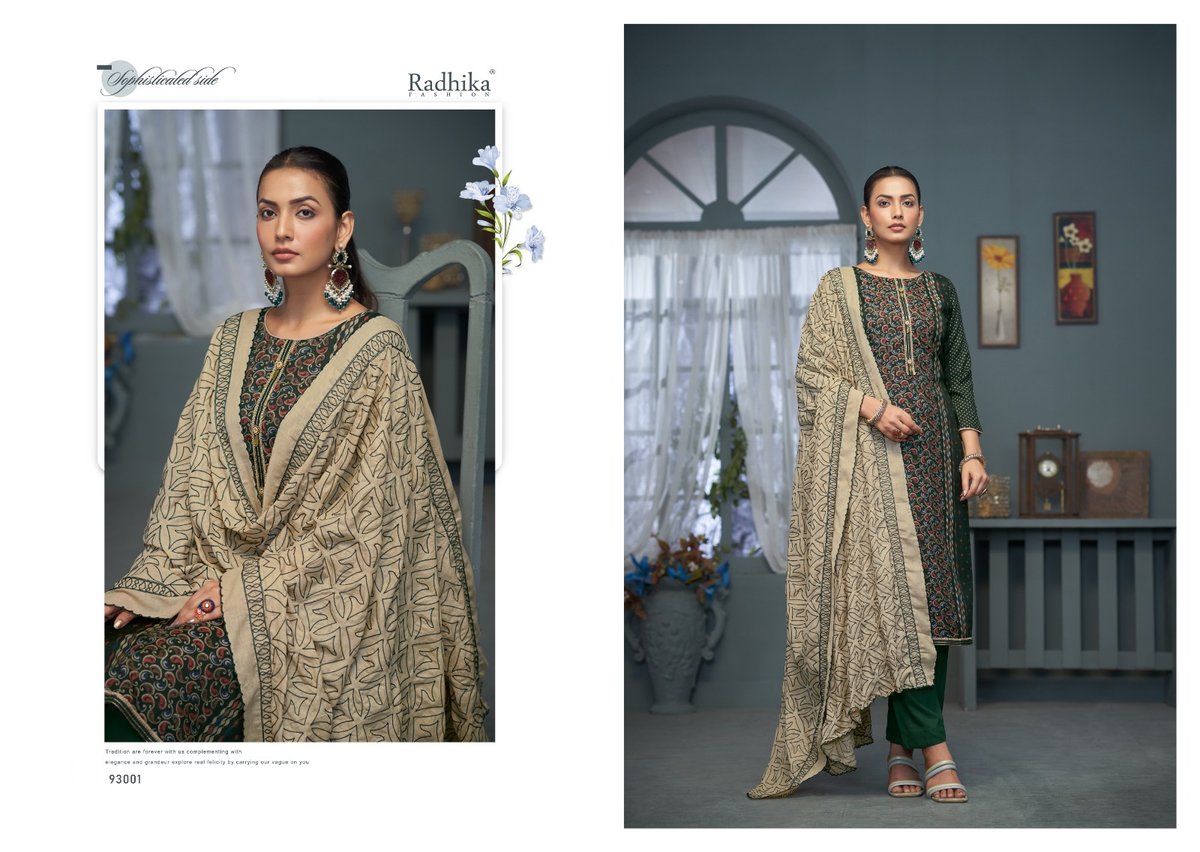 RADHIKA FASHION AZARA BLACK BERRY VOL-11 93001 TO 93004 1