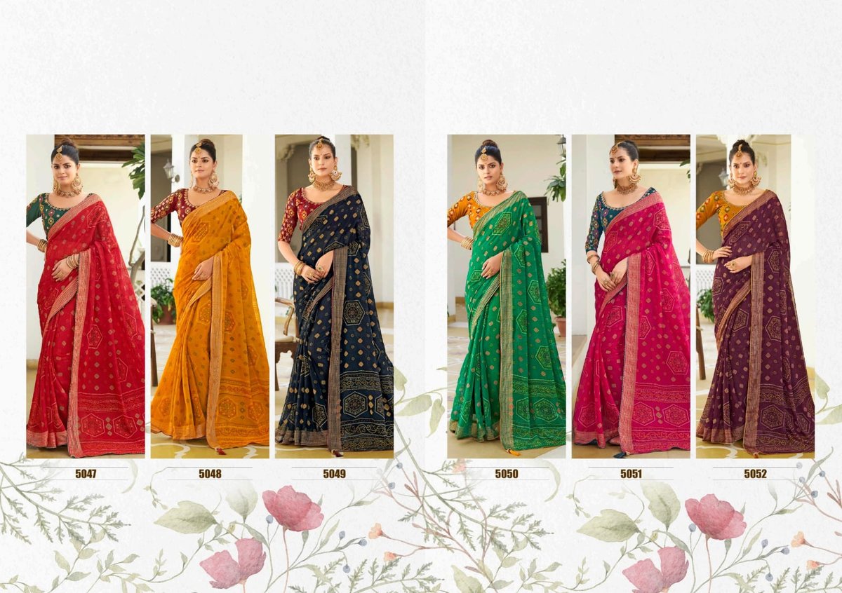 5D DESIGNER VISHALA 5047 TO 5052 7