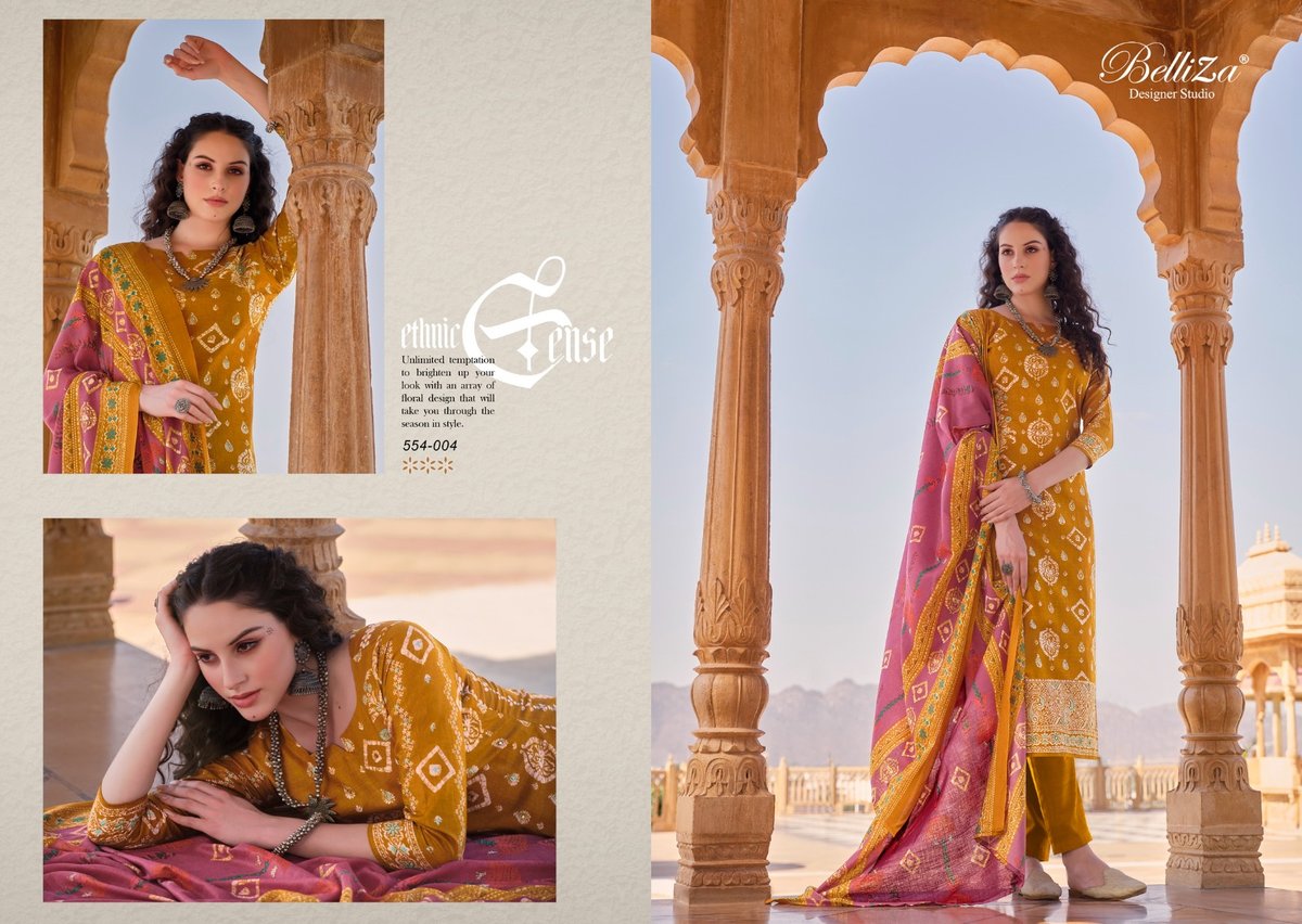 BELLIZA DESIGNER MASHUQA VOL-2 554-001 TO 554-008 4