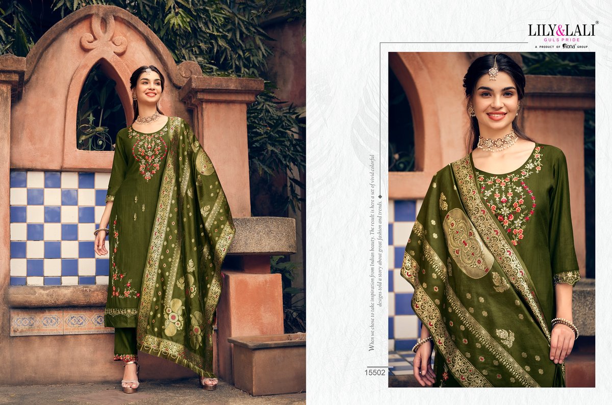 LILY & LALI HASMEENA VOL-2 15501 TO 15506 2