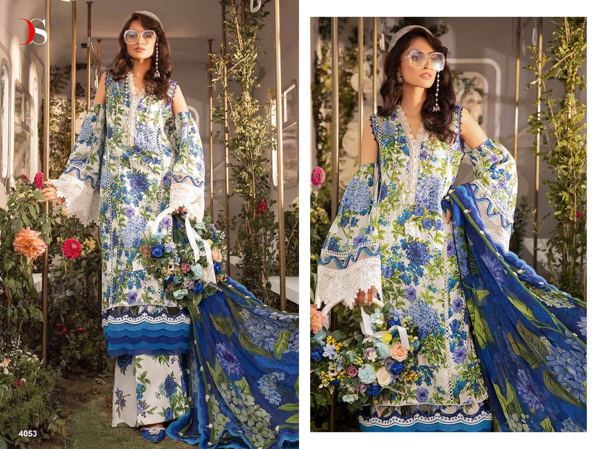 DEEPSY SUITS MARIA B M PRINTS - 24 4051 TO 4058 3