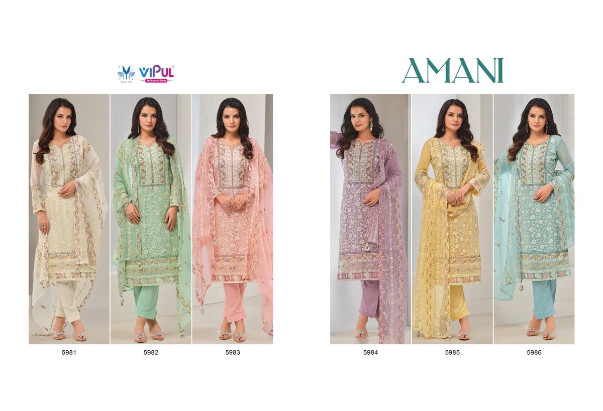 VIPUL AMANI 5981 TO 5986 7