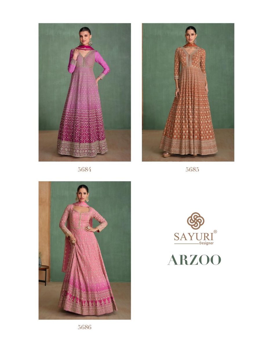 SAYURI DESIGNER ARZOO 5684-5686 4