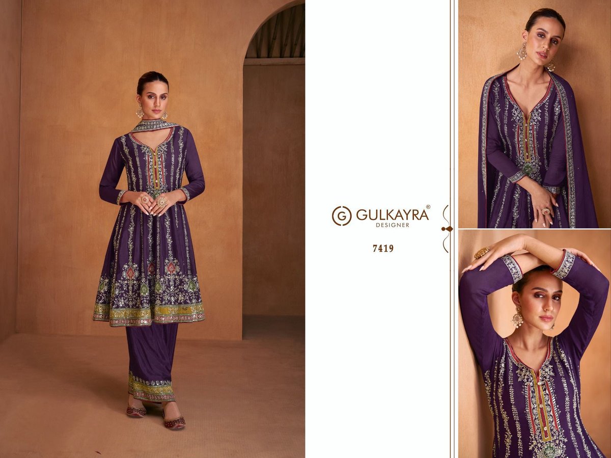 GULKAYRA DESIGNER SHYSHA 7416 TO 7420 4