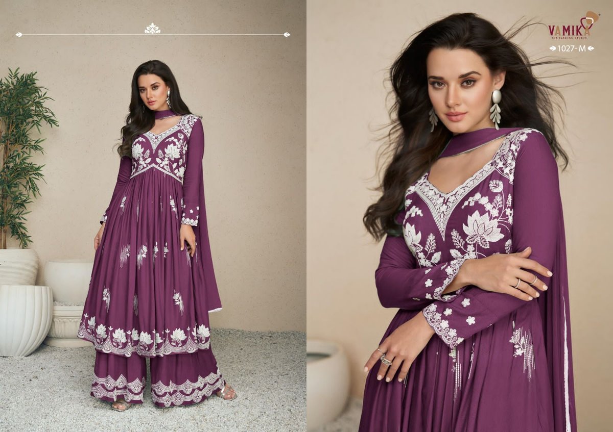 Vamika Fashion Lakhnavi Vol-5 Premium 1027 New Colors 2