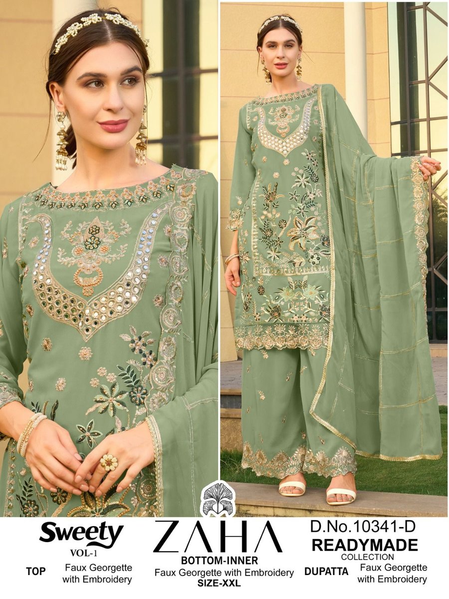 ZAHA SWEETY VOL-1 10341-A TO 10341-D 4