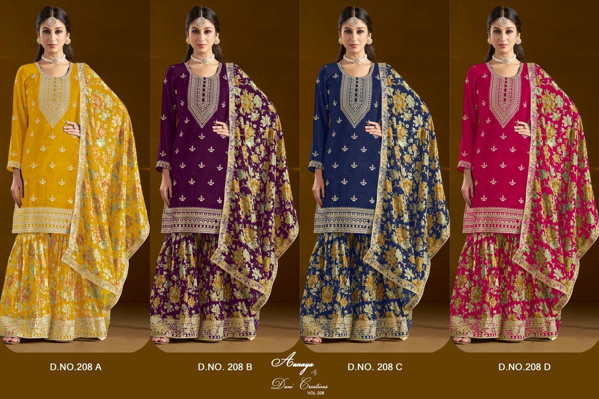 TWISHA AANAYA VOL-208 208A TO 208D 5
